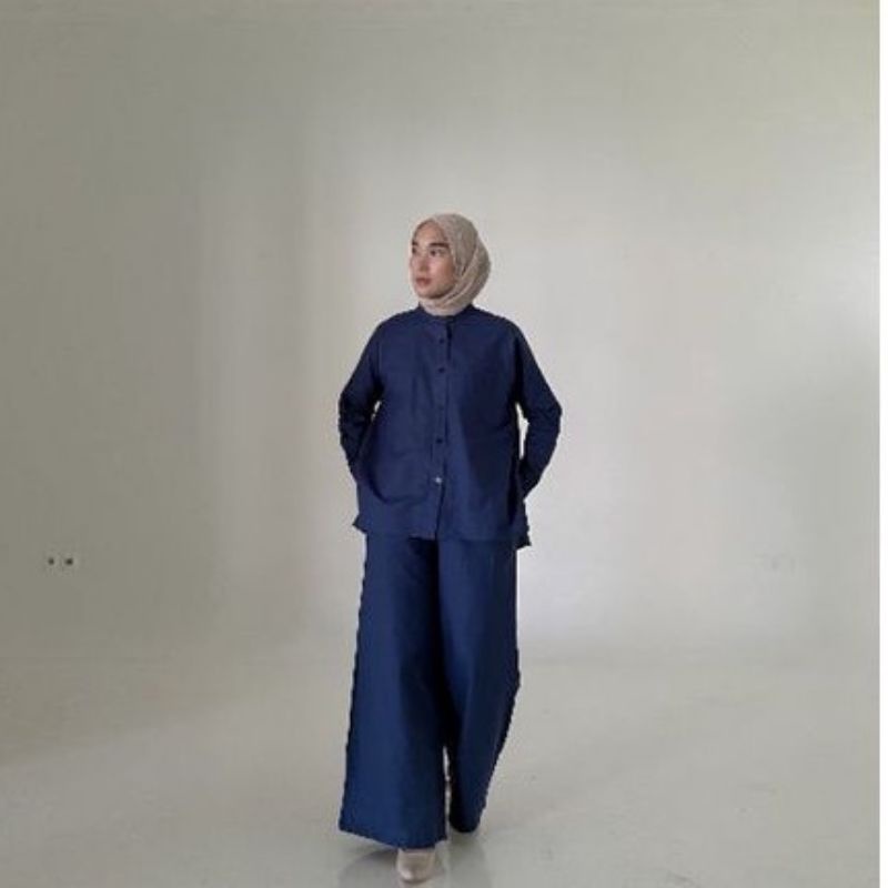 Linen Set Culotte Masa Official