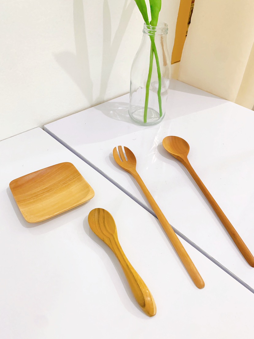 Negi | Garpu Dan Sendok Kayu