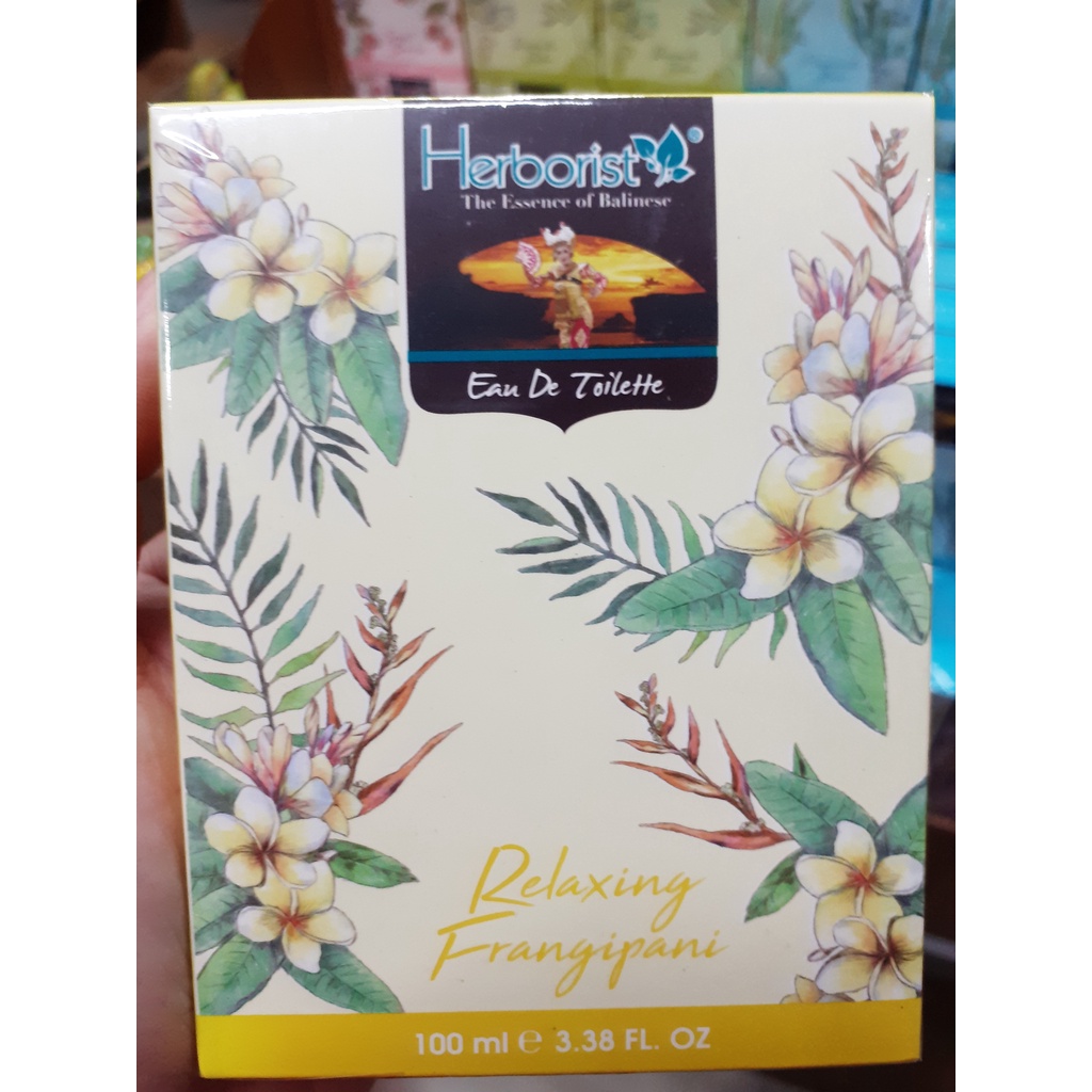 HERBORIST EDT FRAGRANCE RELAXING FRANGIPANI/ PARFUM HERBORIST EDT 100ML THE ESSENCE OF BALINESE