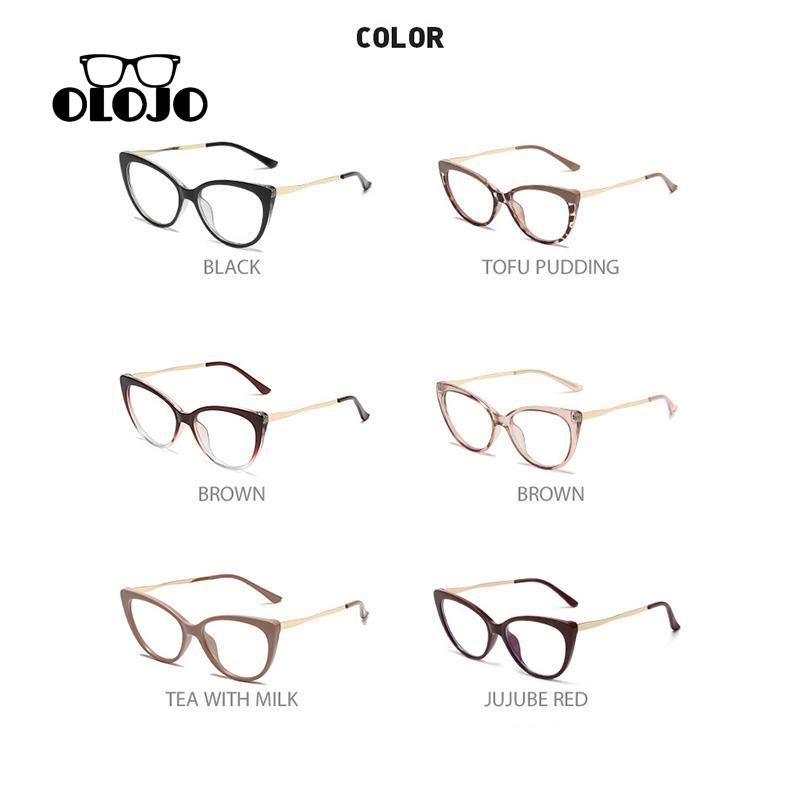 【COD】Kacamata Anti Radiasi blueray Photosensitive Untuk Wanita lensa blueray kacamata cat eye photocromic