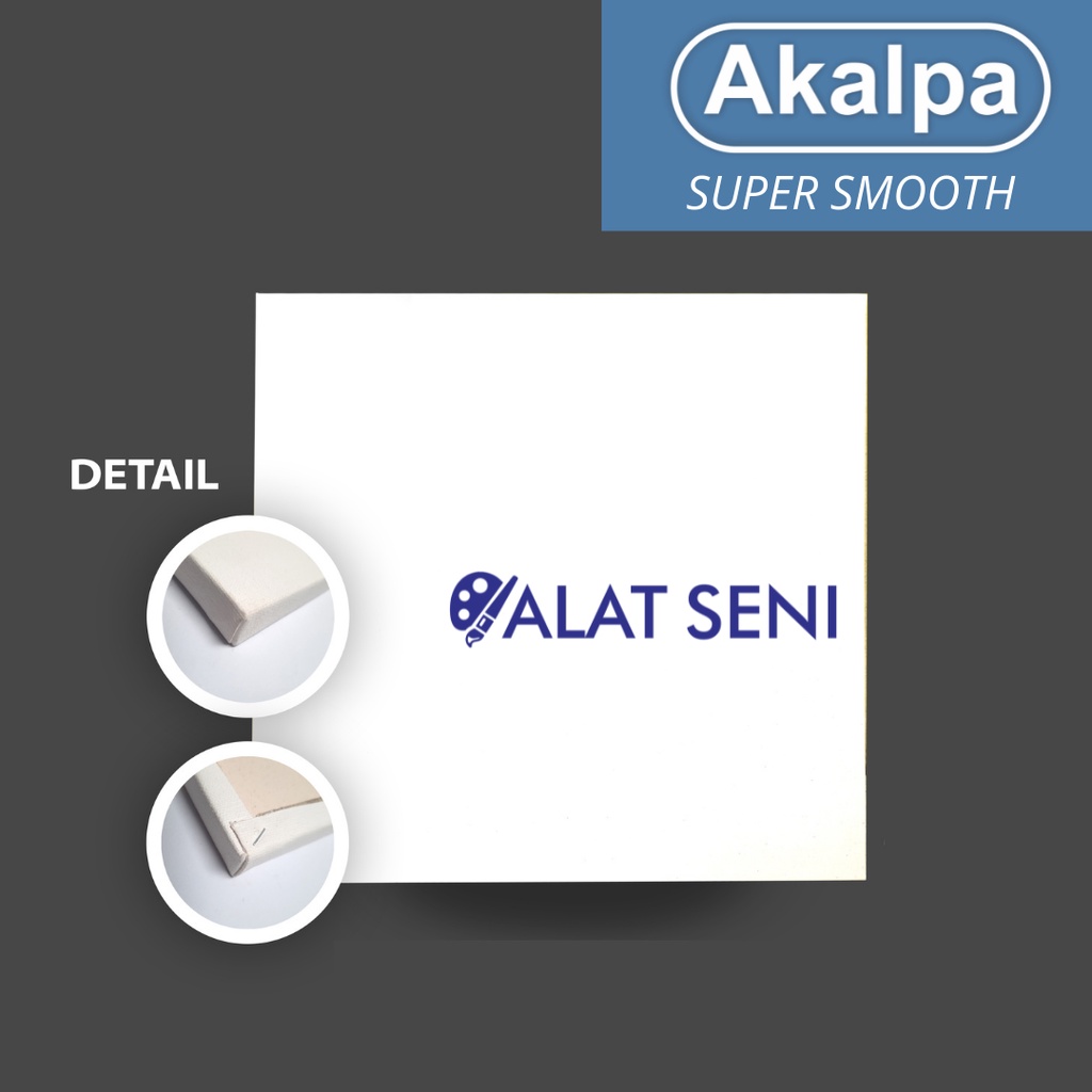 

Akalpa Canvas Super Smooth / Kanvas lukis Halus / Kanvas 10x10 20x20 20x30 30x30 30x40 15x25