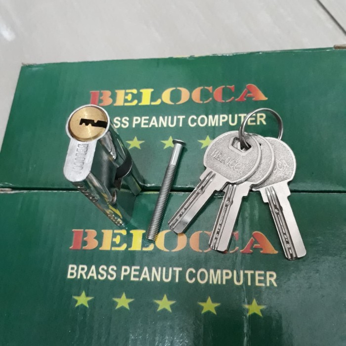 belocca silinder kunci kecil medium komputer kuningan anak kunci pintu
