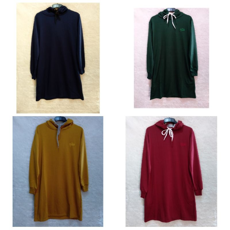 Sweater tunik nevada cewek hoodie