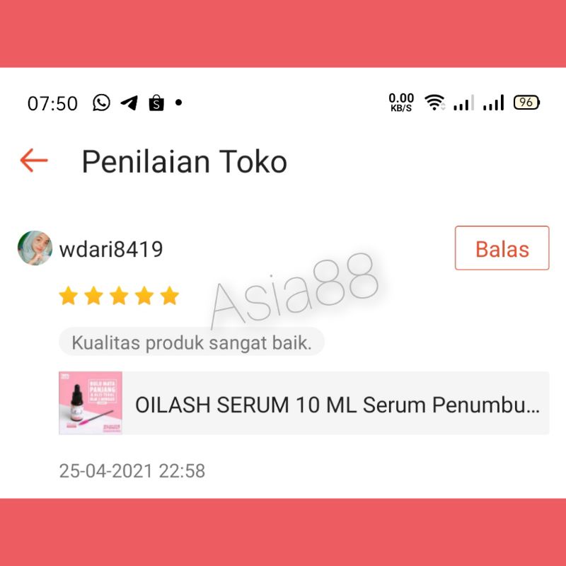 Serum Penumbuh Bulu.Mata dan Alis 10 ML