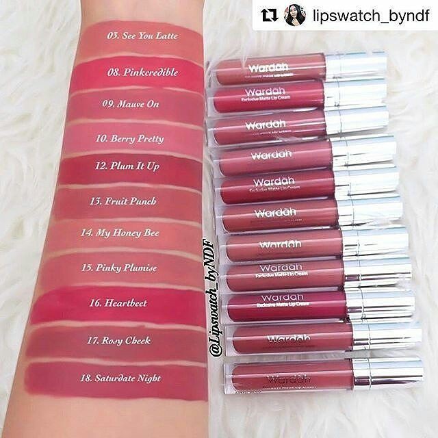 Wardah [ORI] Exclusive Lip Matte Cream Transferproof ✰ ascocobeauty ✰