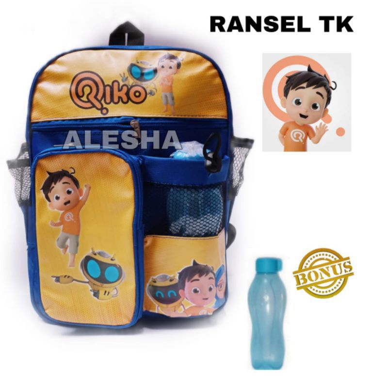 Tas ransel anak karakter free botol minum - tas anak