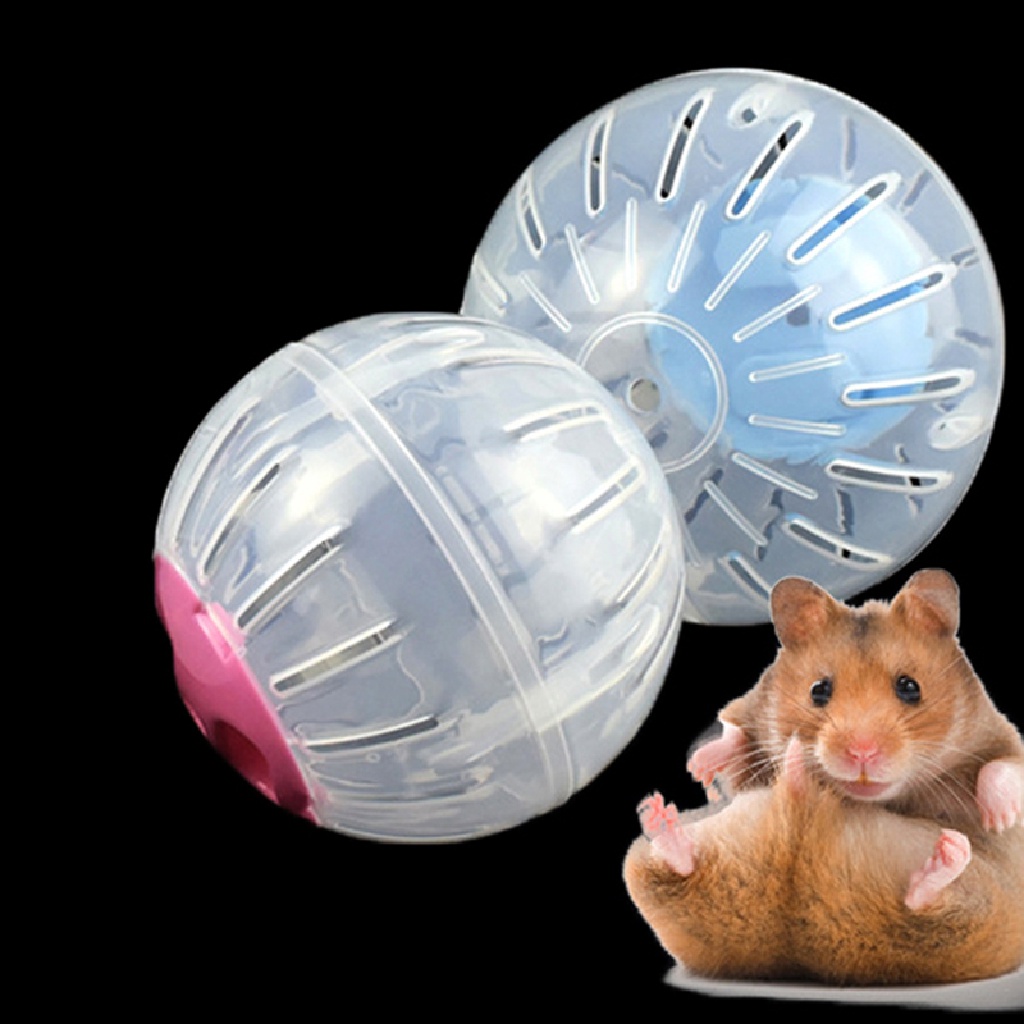 Mainan Bola Lari Bahan Plastik Untuk Hamster Peliharaan