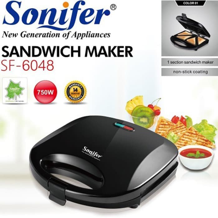 Sonifer SF-6048 Sandwich Maker Panggangan Roti