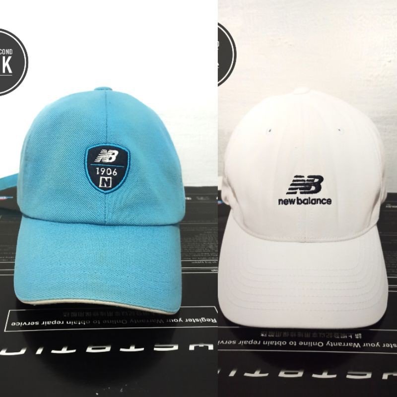 new balance topi pria wanita second 100% original bekas rasa baru