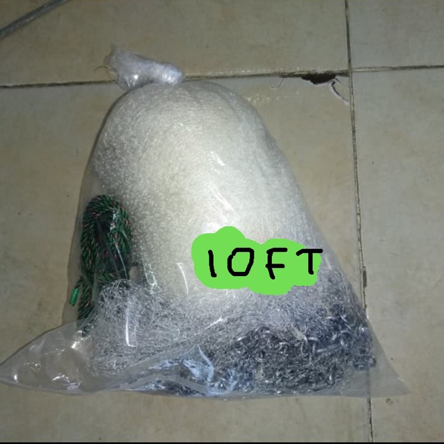 Jala lempar 10ft senar