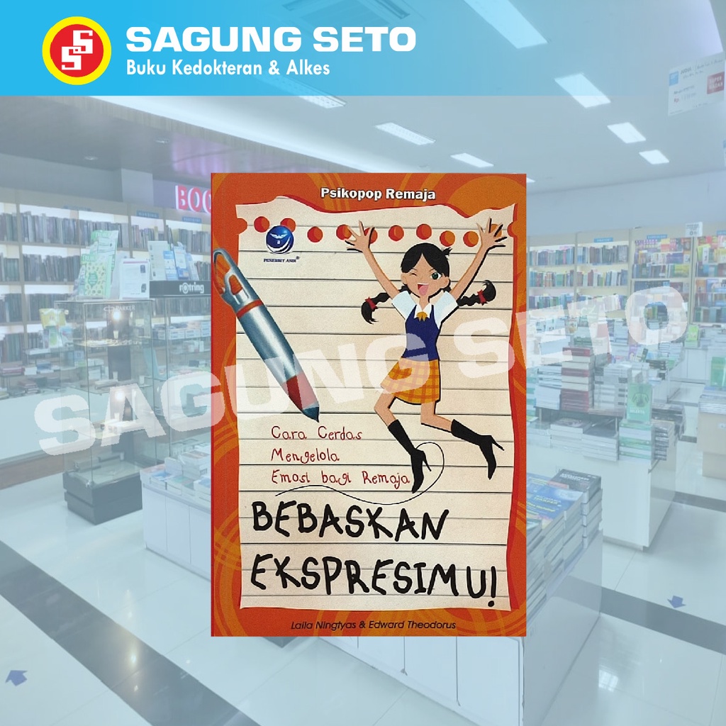 BUKU PSIKOPOP REMAJA CARA CERDAS MENGELOLA EMOSI BAGI - KARANGAN LAILA NINGTYAS