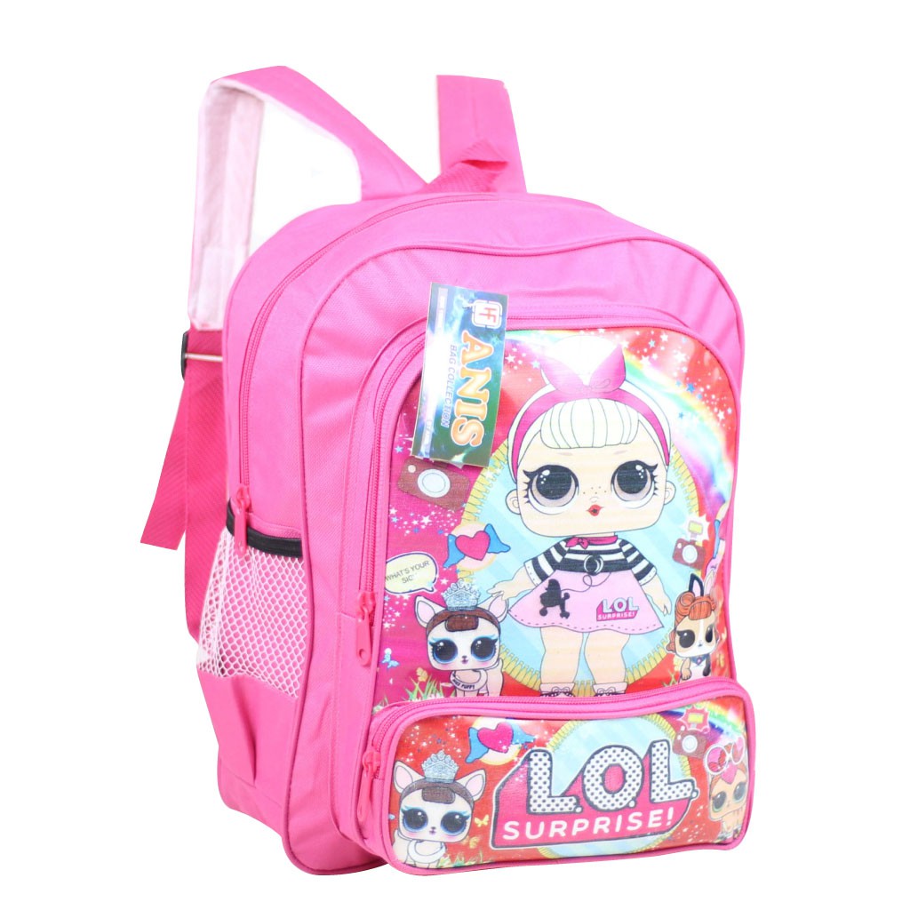 Tas Anak Anak Tas Lucu Tas Anak Perempuan Karakter LOL Pink Tas Sd TK Paud