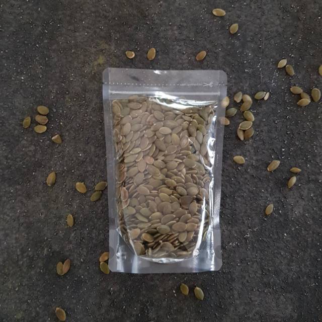 

Raw Pumpkin seeds (biji Labu mentah) 250 gram