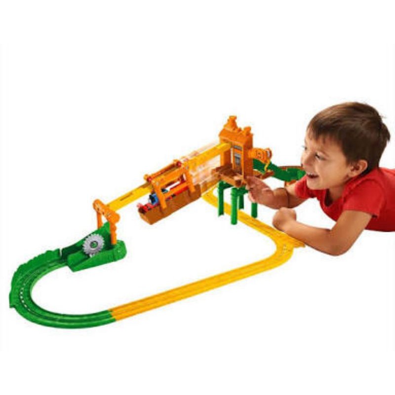 Thomas And Friends Adventures Misty Island Zipline Playset track murah original