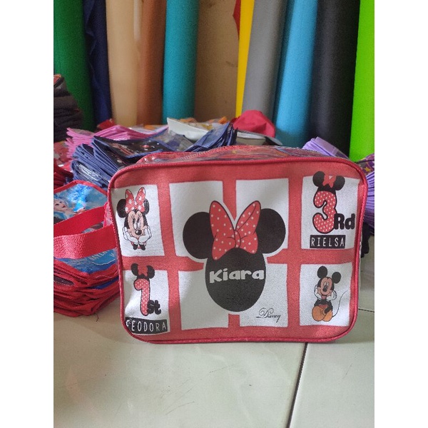 TAS SOUVENIR ULTAH / TAS BIRTHDAY / tas anak / tas mika resleting