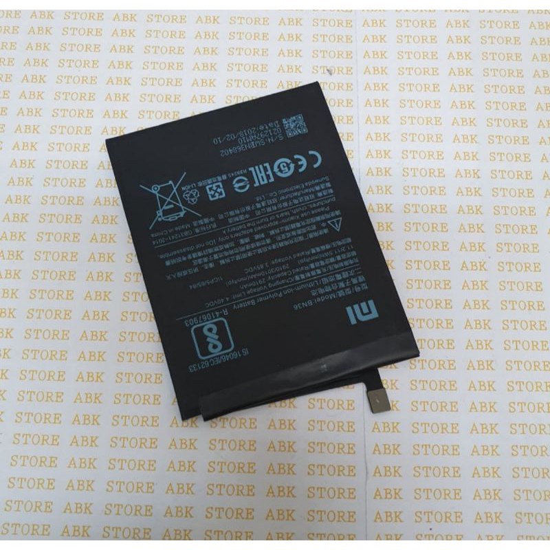 BATTERY BATRE BATRAI BATERAI XIAOMI MI6X / MIA2 BN36 ORIGINAL