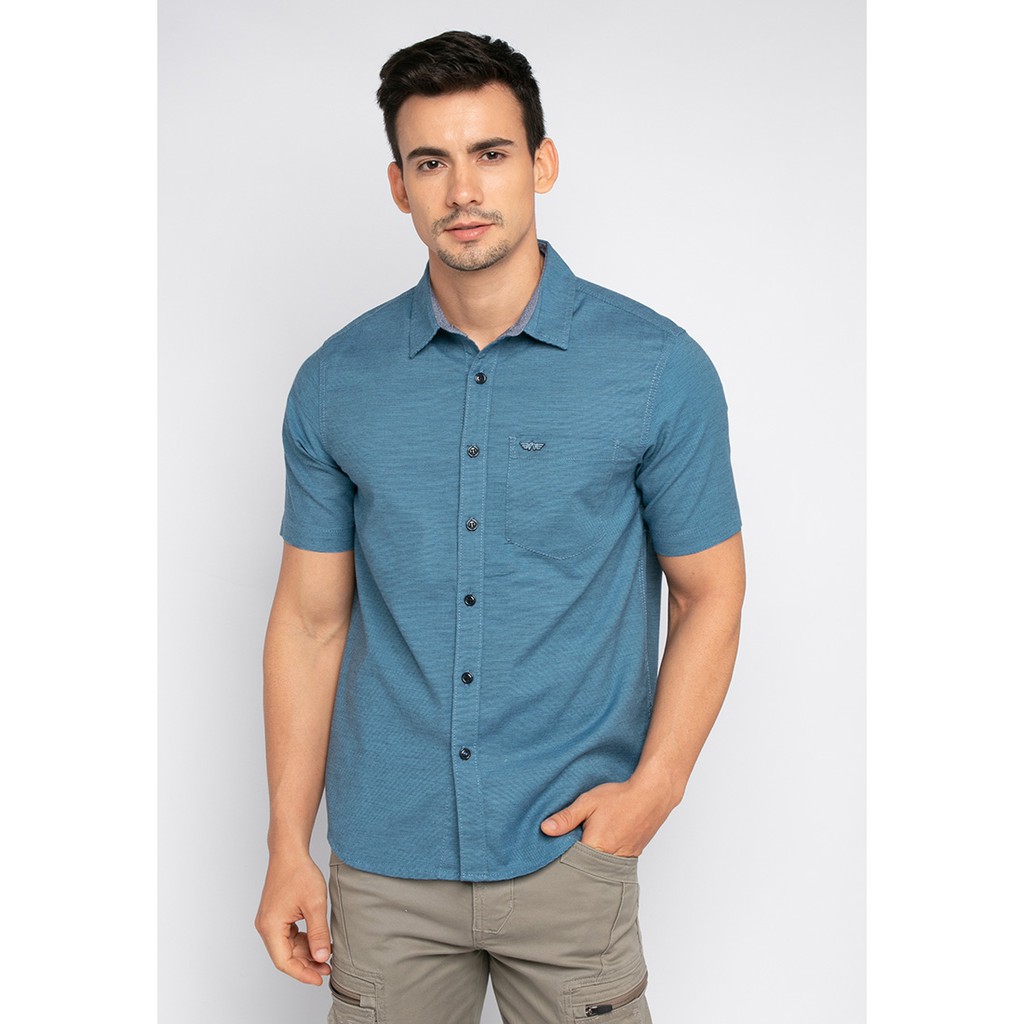 Kemeja MGEE 3451C Original Lengan Pendek Denver 003