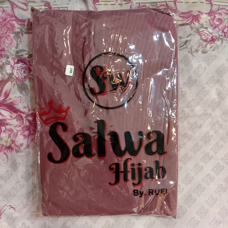 TERBARU!! KHIMAR 2LAYER BERSWAROSKY CHANEL-Taro /move