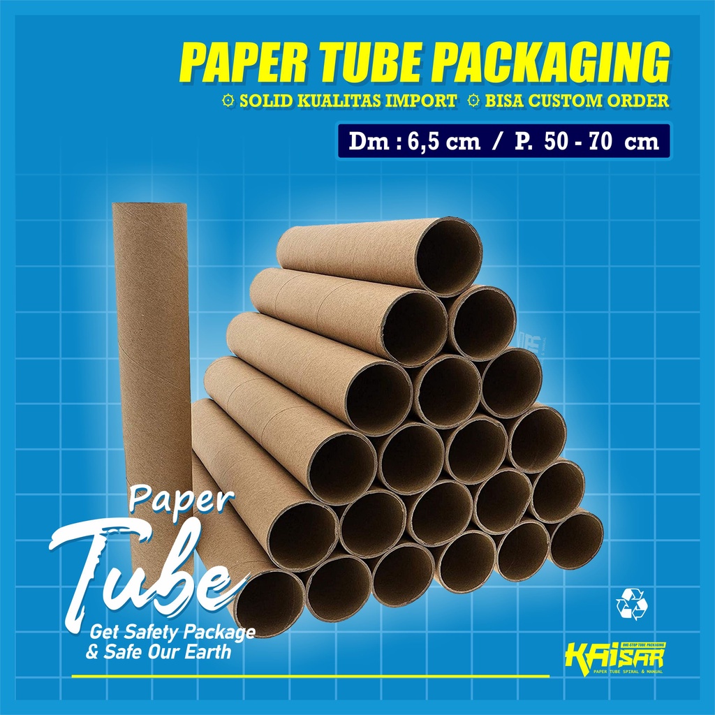 

Paper Tube- Paper Core Selongsong Tabung Kertas Packing Diameter 6.5 cm