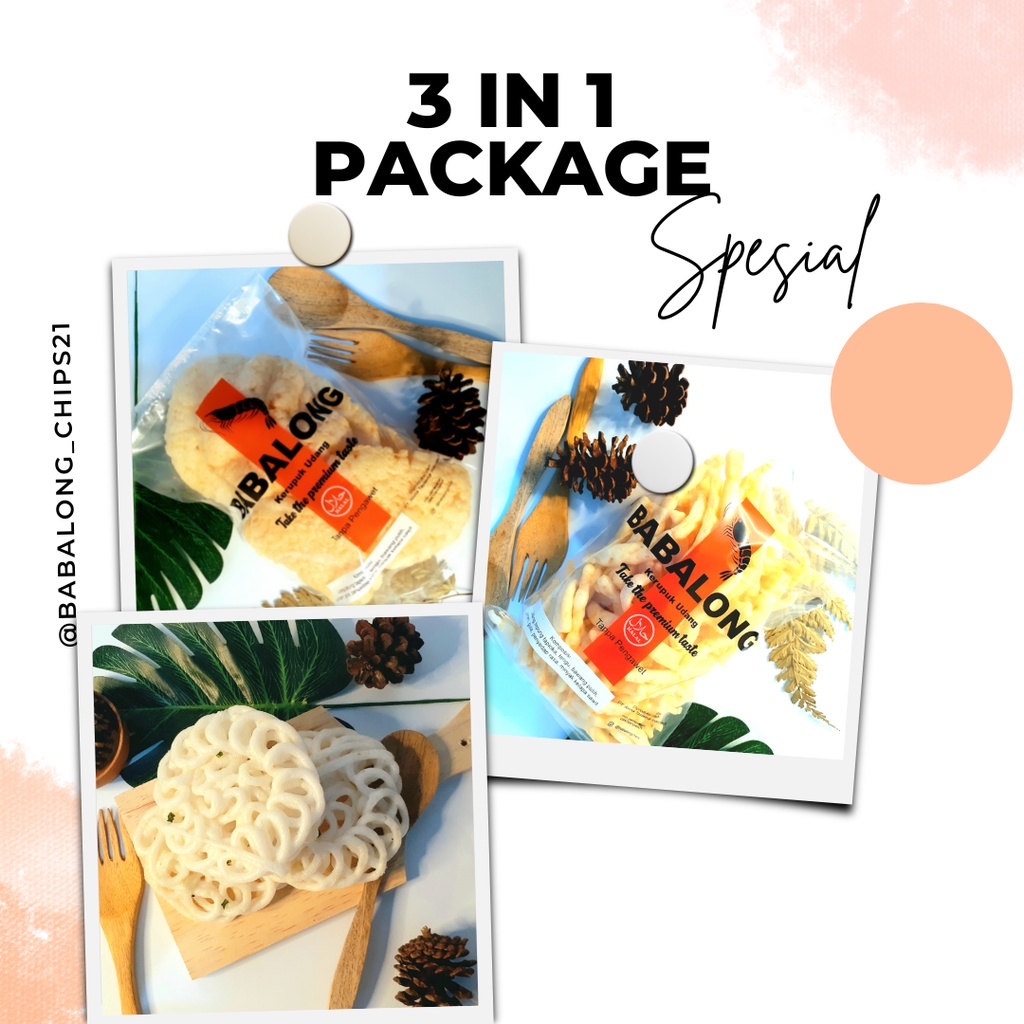 

Kerupuk Murah spesial 3 in 1