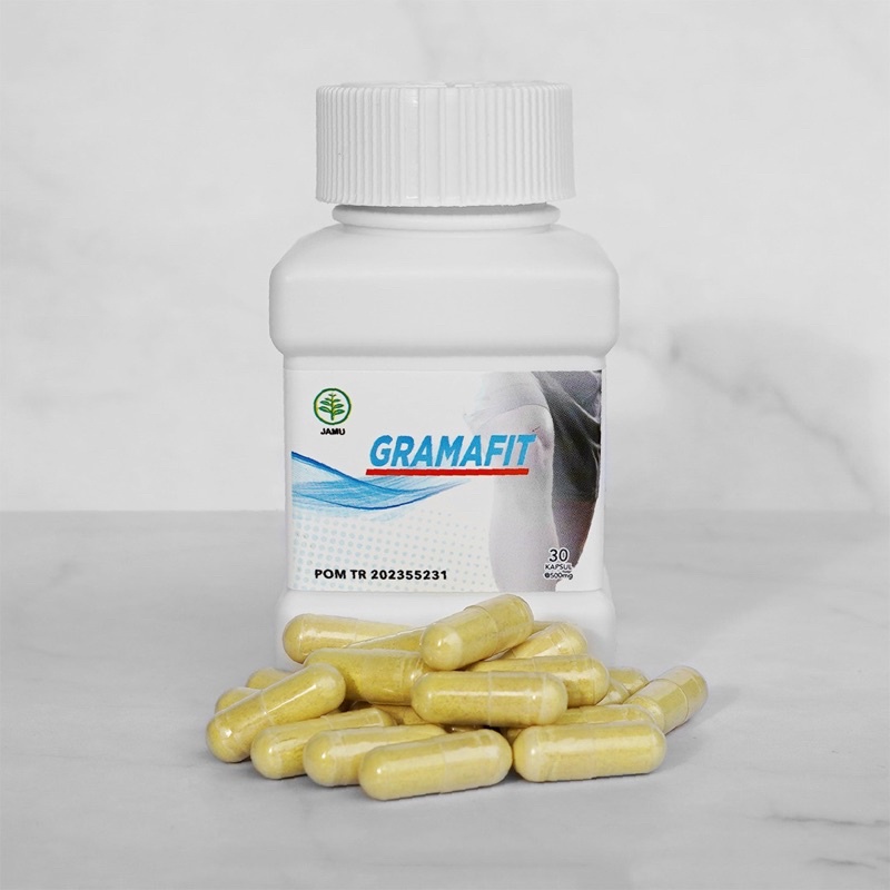 GRAMAFIT HERBAL ORIGINAL obat nyeri vitamin sendi dan tulang terjamin ampuh