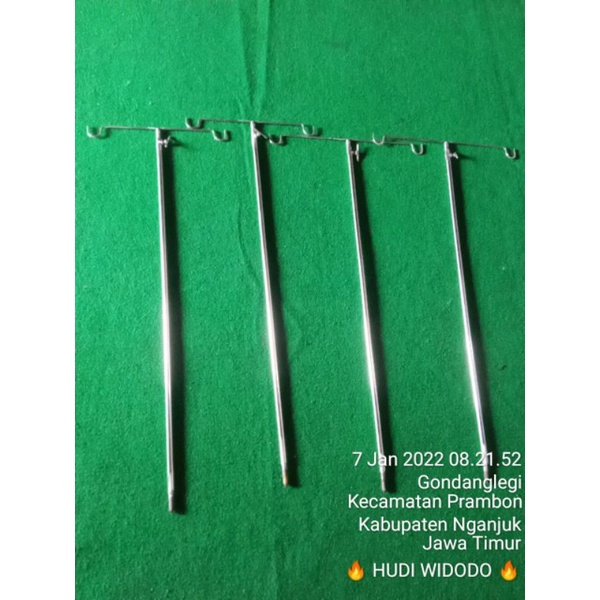 Jagrak tegek / Jagrak Pancing 2 stick / Bracket Pancing