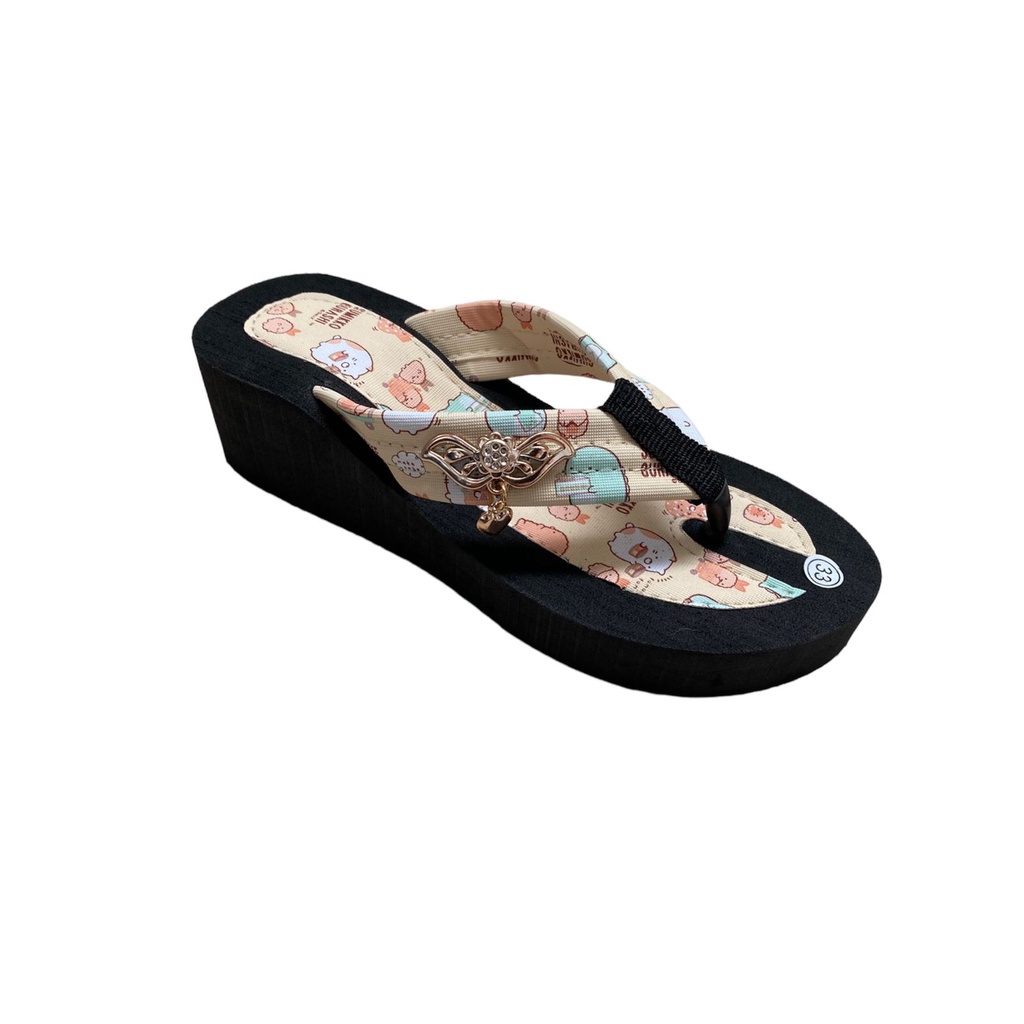 SANDAL KARAKTER ANAK WEDGES SUMIKKO