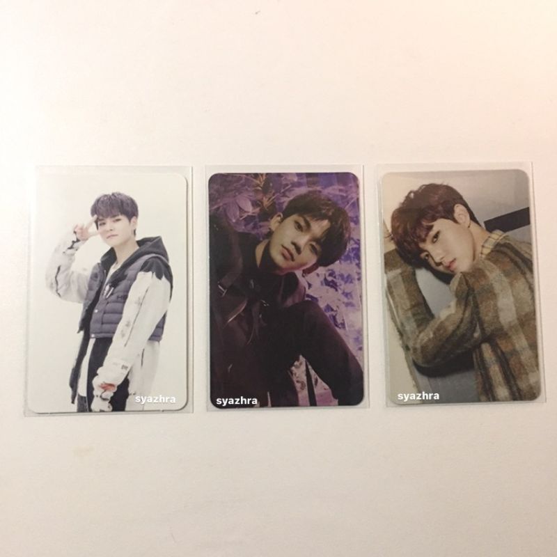 photocard yoshi doyoung hyunsuk black mamba chapter 3 black ver baca desc