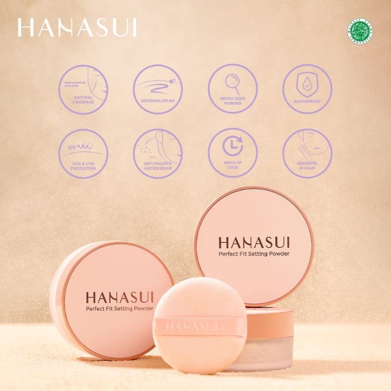 Hanasui Perfect Fit Setting Powder 01 | 02 | 03 | 04