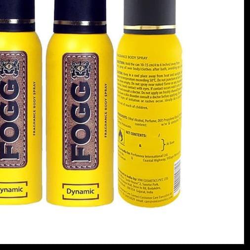 Fogg Parfum DYNAMIC Body Spray 120ML KUNING ➪