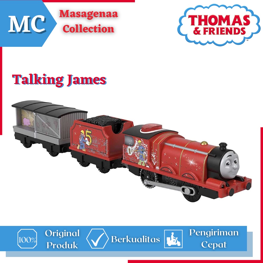 Mainan Maenan Kereta Kreta Api Rel Thomas And Friends Friend Track Trackmaster Master Talking James 