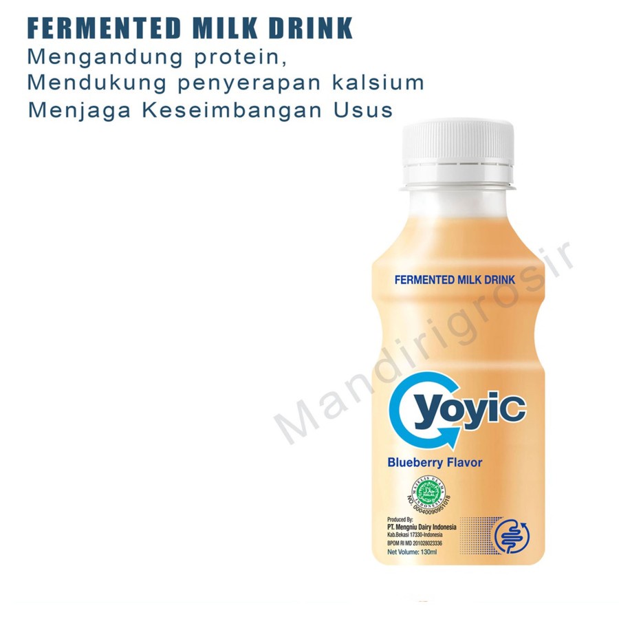 MINUMAN SUSU FERMENTASI * YOYIC * 130ML * 6 PCS
