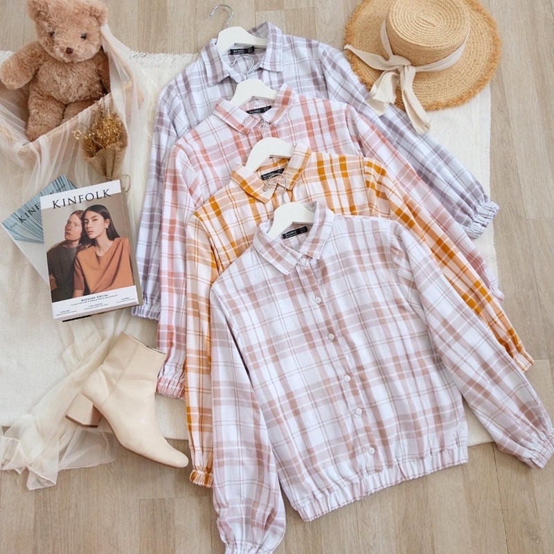 NUZZA FLANEL JACKET BRSKA