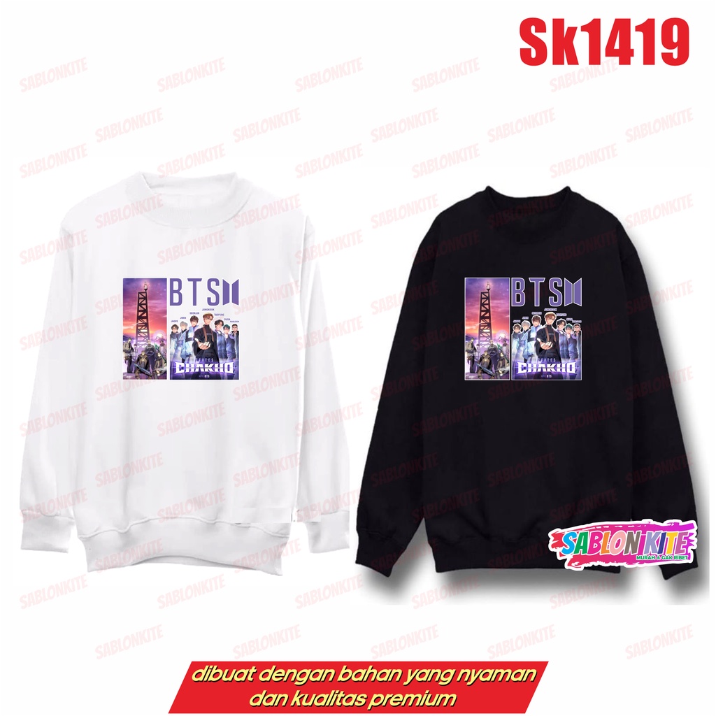 MURAH!!! SWEATER HOODIE KPOP CHAKHO TOON SK1419 UNISEX