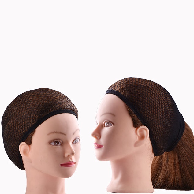 Wig Cap Hair Nett Pasang Wig Jaring Rambut Palsu Hijab Kerudung Elastis Stretch