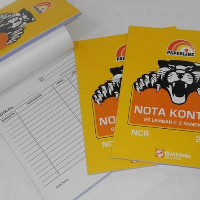 

Nota kontan 2 ply paperline besar