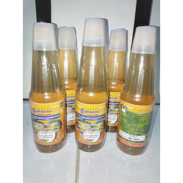 Cuka Apel BioFresh Original - Cuka Apel Organik - Cuka Sari Apel Batu Malang