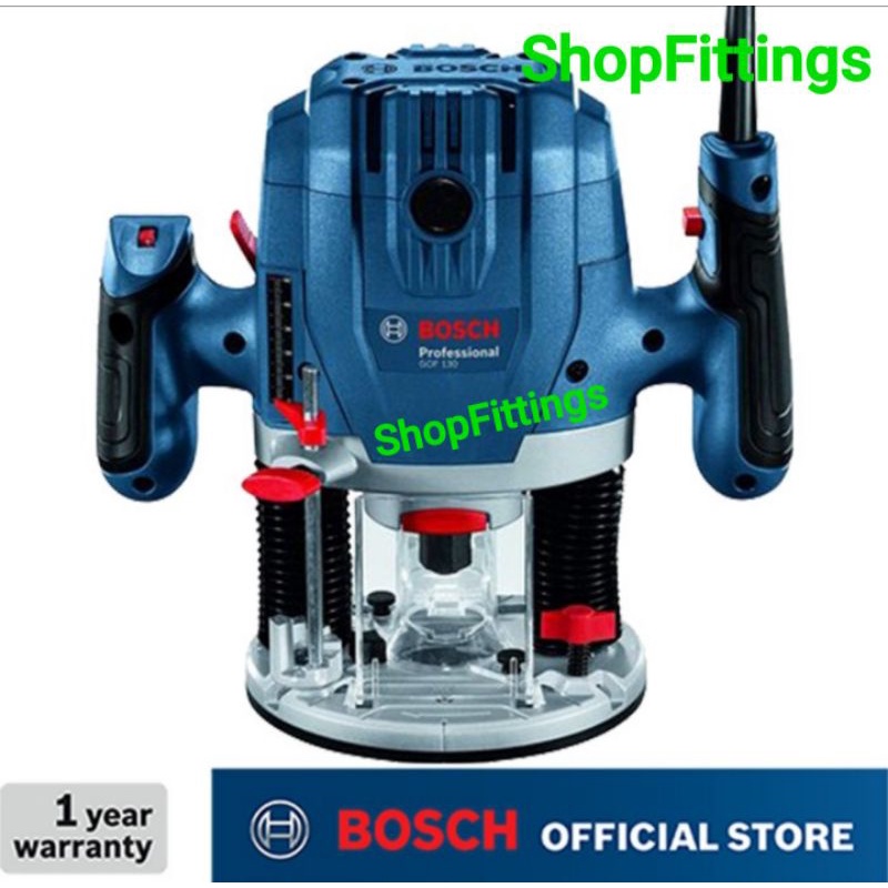 Bosch GOF 130 Mesin Router Besar Profil Molding Bobok Kayu 1300 Watt