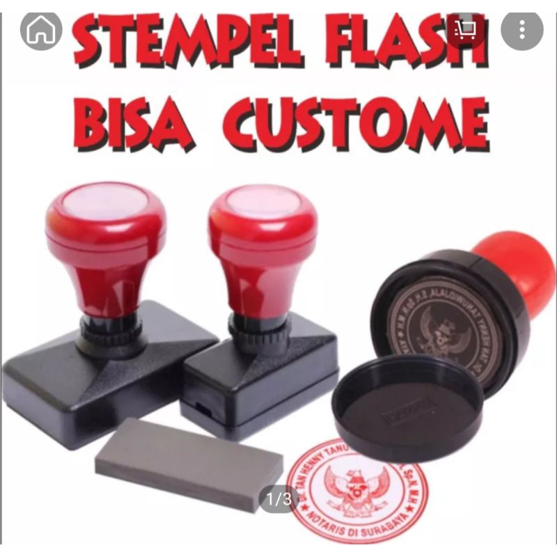 

stampel flash/custom/tinta