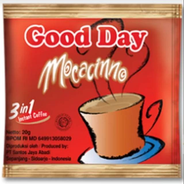 

Kopi Good Day Instan Isi 20 pcs