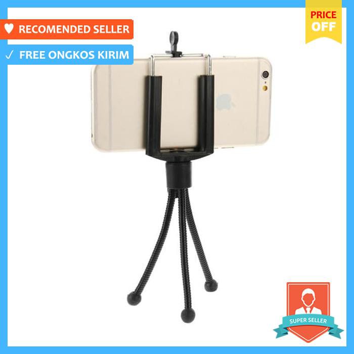 [Haweel] Flexible Tripod Holder Iphone 6 & 6+/ 5 & 5S / 5,5 8,0 Cm - Tripod Handphone