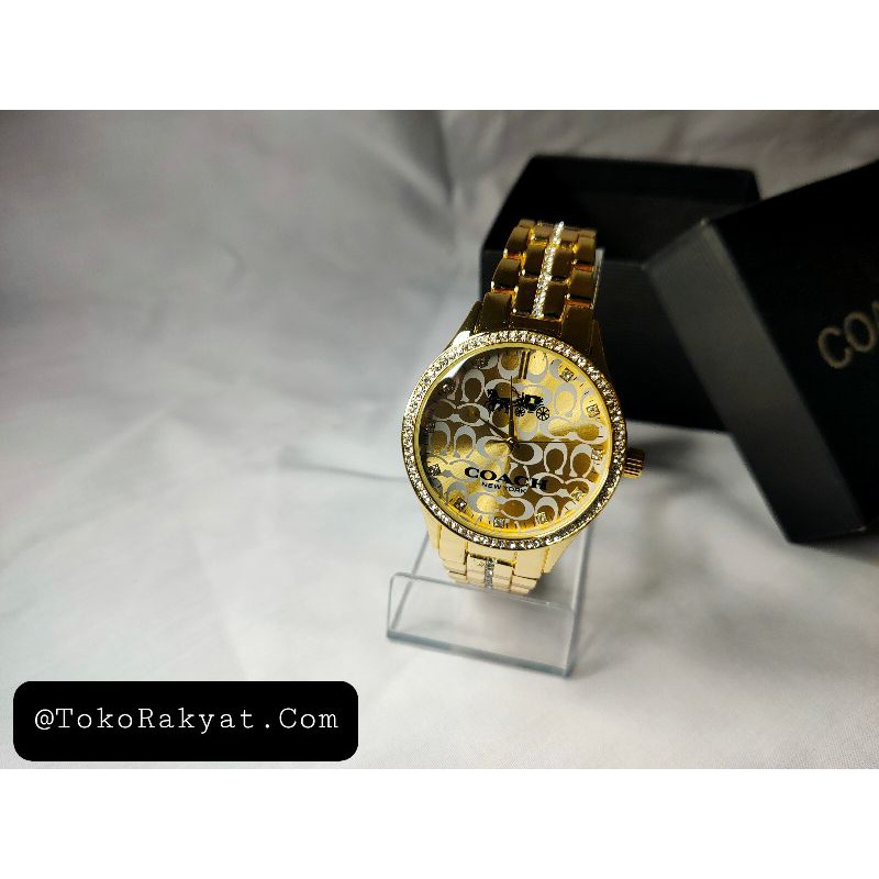 Jam Tangan Analog Coach Pria Best Quality