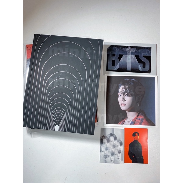BTS MOTS ONE CONCEPT PHOTOBOOK (MCB) JUNGKOOK/JK SET + PHOTOBOOK / PB ROUTE VERSION CLUE VERSION