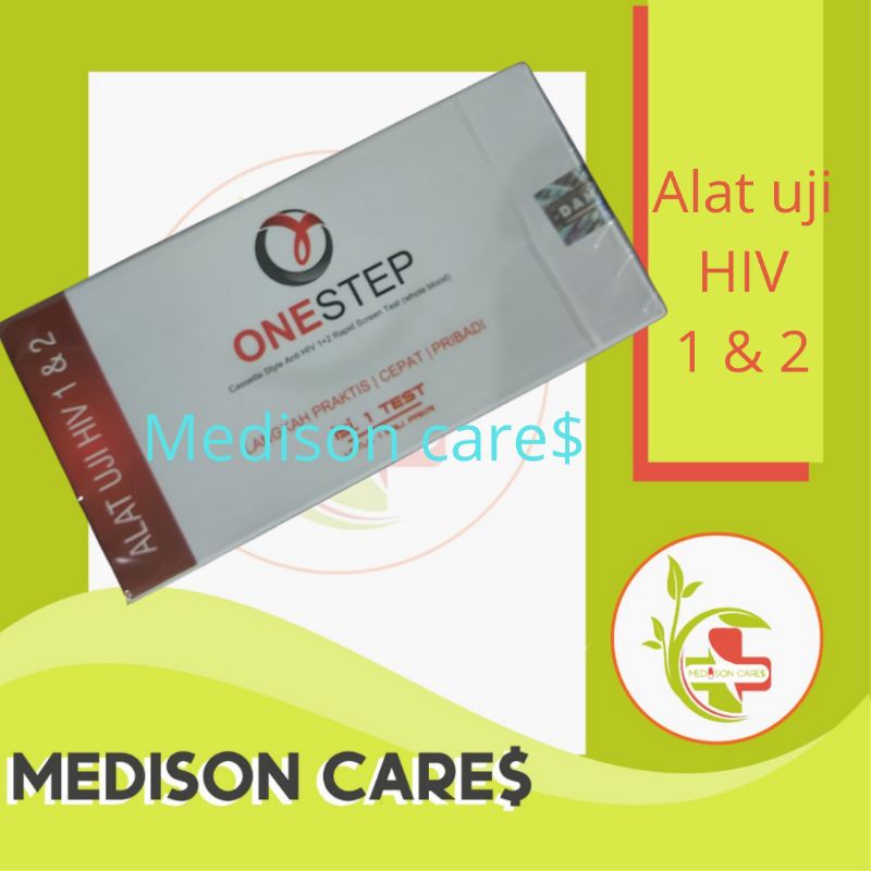 onestep one step alat uji test hiv1&amp;2