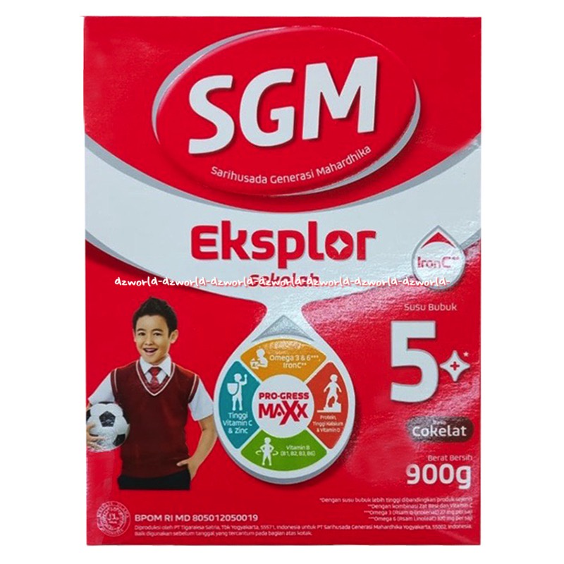 Susu SGM Eksplor rasa Coklat 5Plus Susu SGM Coklat 5+ 900gram Explore Cokelat