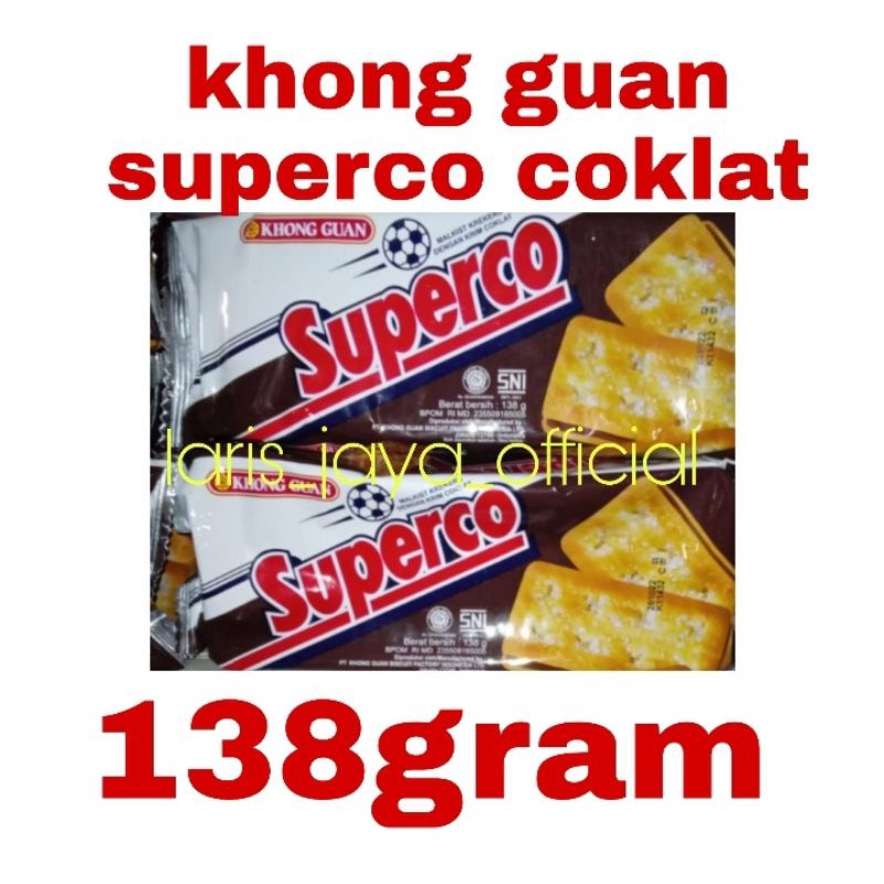 

Khong guan superco coklat 138gram