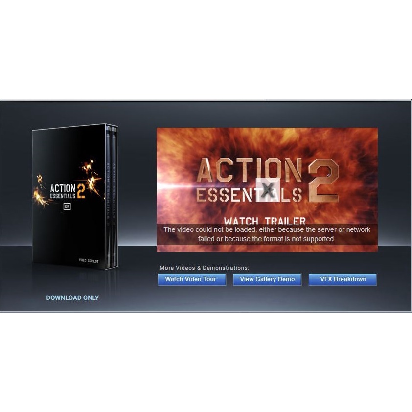 Video Copilot - Action Essentials 2 (HD) - Plugins