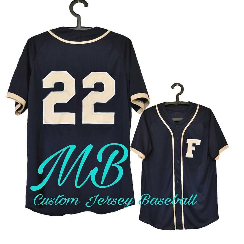 CUSTOM JERSEY BASEBALL Shopee Indonesia