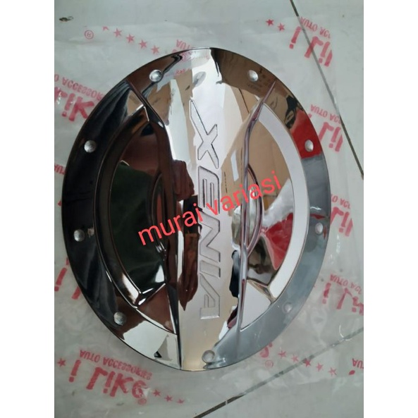 Tank Cover / Cover Tutup Bensin For Mobil Xenia 2022 Chrome Variasi