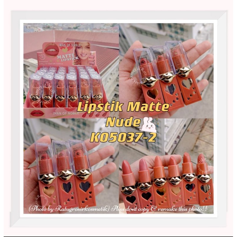 PER 6 PCS!!LIPSTICK MATTE IMAN OF NOBLE NO.KO5037